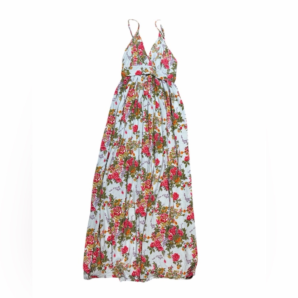 Ezra Floral Print Maxi Dress